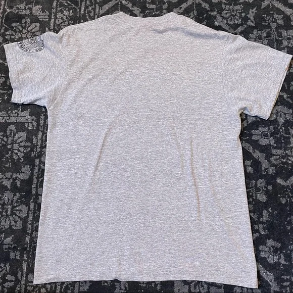 VTG 90's 1999 DARE D.A.R.E Get a Life Men's Size Medium Gray T-Shirt Houston PD - Picture 2 of 6